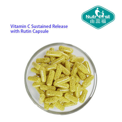 China Vitamin C Timed Release Micropellets Capsules with Rutin of Health Food supplier