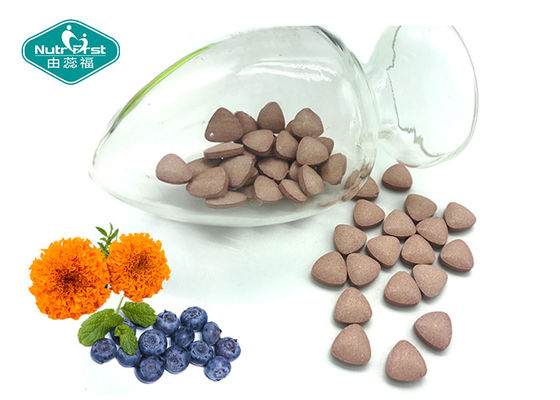 China Natural Lutein 20mg with Zeaxanthin and Blueberry Chewable Talets Vision Support supplier