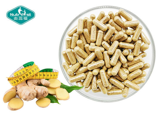 China Ginger Root Extract 250mg Capsules 100% Natural Promotes Digestive Health supplier