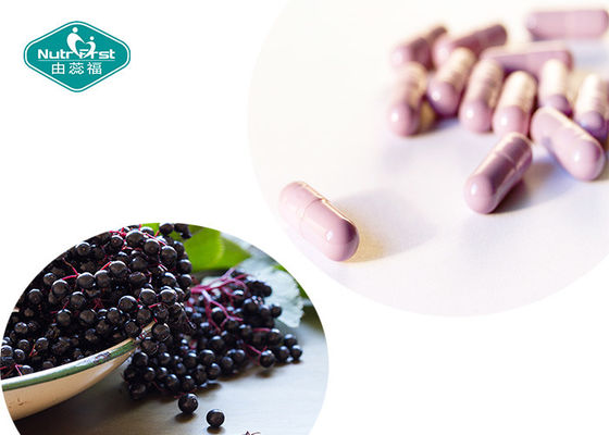 China Health Supplement Powerful Immune Support Capsule Elderberry Capsule With Echinacea Purpurea supplier