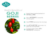 Goji Berry Capsules 100% Natural Antioxidant Dietary Supplement for Anti-aging