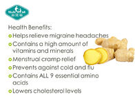 Best Price Daily Supplement Ginger Root 550mg Capsules For Immune System & Soothes Digestion