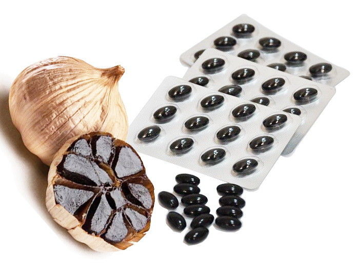 Black Garlic Softgel,Black Brown,Health Food/Contract Manufacturing
