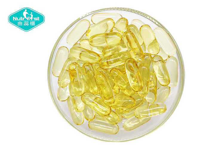 Omega 3 Fish Oil Softgel 500mg / 1000mg Health Food / Contract Manufacturing
