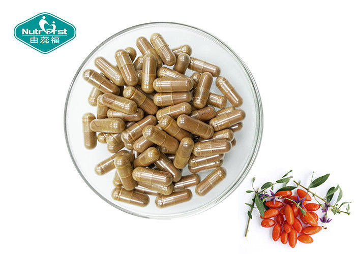 Goji Berry Capsules 100% Natural Antioxidant Dietary Supplement for Anti-aging