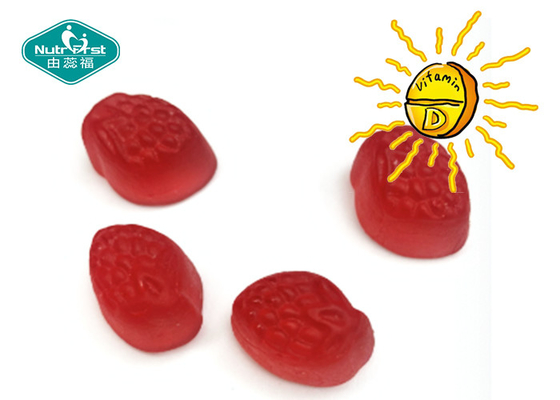 China Nutrifirst Gummy Supplements Vitamin D3 Powerful Vitamin D Gummies Sugar-Free with Customized Packaging supplier