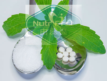 100% Natural White Round Stevia Tablet with 60mg/80mg/140mg as Sweetener