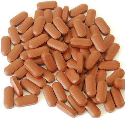 Multivitamin and Mineral Tablets with Ginseng for Private Label Dietary Supplements