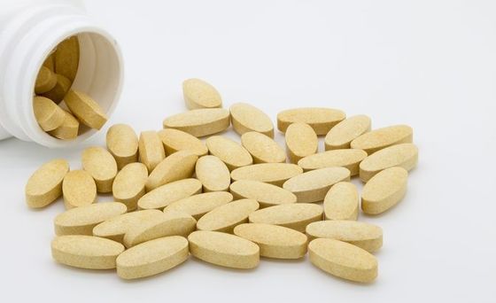 Multivitamin and Mineral Tablets with Ginseng for Private Label Dietary Supplements