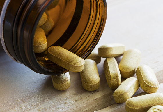 Multivitamin and Mineral Tablets with Ginseng for Private Label Dietary Supplements