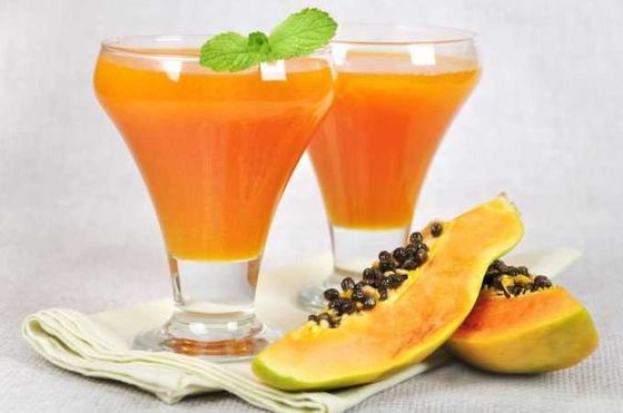 Papaya Fruit Powder / Pawpaw Fruit Powder / Freeze Dried Papaya / Pawpaw Fruit Powder in Beverage for Skin