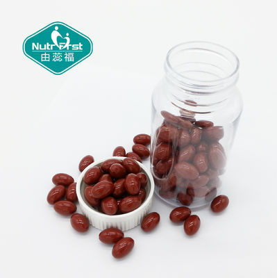 Red Color CoQ10 softgel with 30mg/60mg/100mg for Heart Health Food/Contract Manufacturing