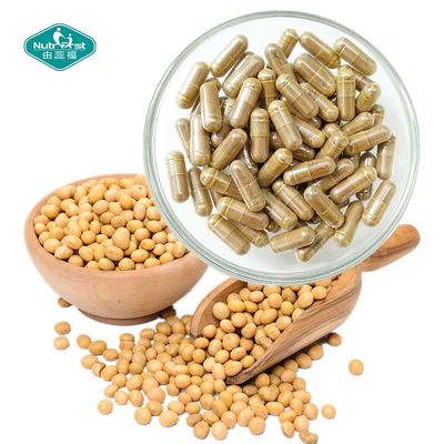 100% Natural Women Health Soybean Extract 40% Soy Isoflavone with Daidzein 15% for Menopausal Osteoporosis