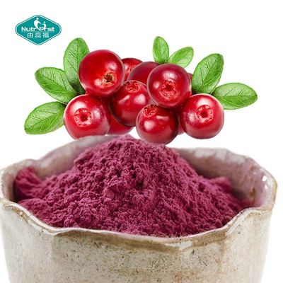 100% Natural Freeze Dried Cranberry Powder Cranberry Juice Powder Extract 25% for Skin