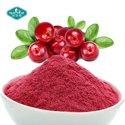 100% Natural Freeze Dried Cranberry Powder Cranberry Juice Powder Extract 25% for Skin