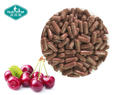 100% Natural Tart Cherry 500mg Capsule For Protecting Gout and Energy Support