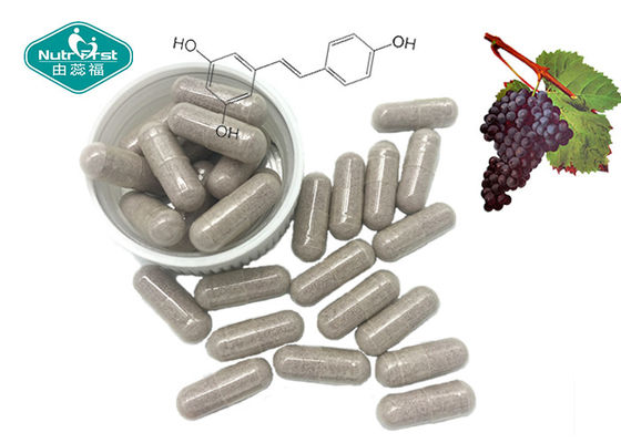 Resveratrol Grape Seed Extract Capsule for Supporting Antioxidant & Cardiovascular Health