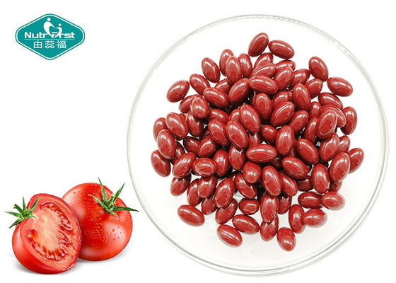 Food Grade Tomato Extract Supplement Lycopene 10mg Softgels Supports Vascular Health