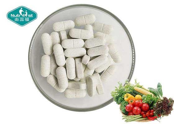 Multivitamin and Mineral Tablets with Ginseng for Private Label Dietary Supplements