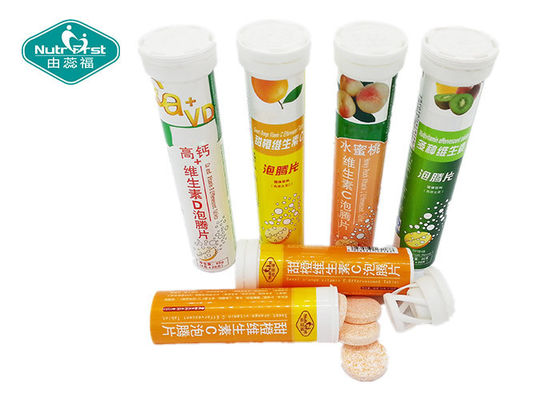 Vitamin C 1000mg Effervescent Tablets Food Supplements Anti - Fatigue for Contract Manufacturing
