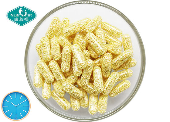 Vitamin C Calcium Ascorbate 500mg Sustained Release Pellets Capsules for Antioxidant Protection