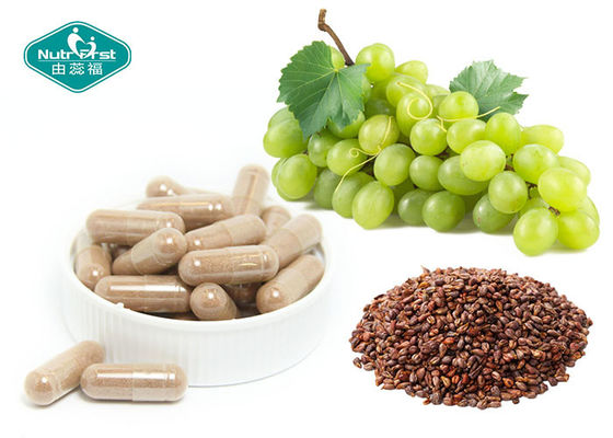 Grape Seed Extract Capsules 100% Natural Anti oxidant for Anti aging