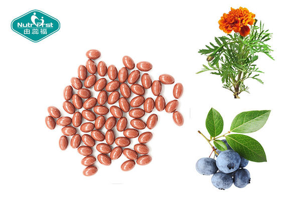 Lutein Bilberry Eye Care Supplement / Nutritional Lutein Zeaxanthin Softgel Capsules