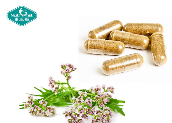 Multi Herbal Supplements 300mg Valerian Root Extract Capsules Promotes Restful Sleep