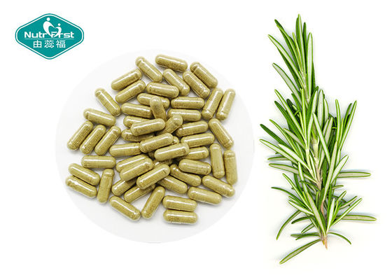 Rosemary Leaves Capsules Herbal Supplements for Reducing Anxiety Elevating Mood