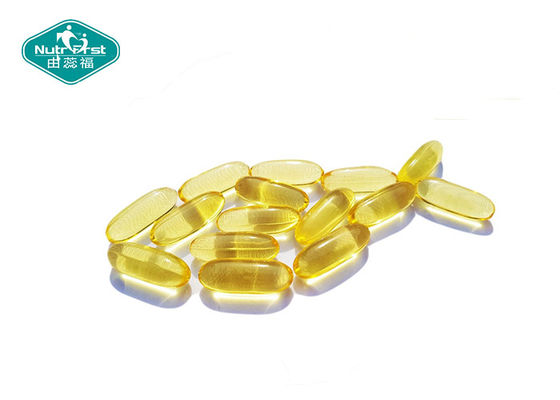 Private Label Nutrition Supplement Cod Liver Oil Softgels For Eye Health