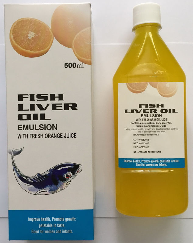Fish Liver Oil Emulsion,Syrup,Contract Manufacturing,Yellow Liqiud