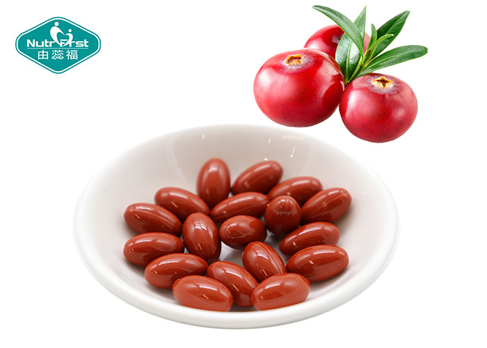 Healthcare Food Supplement Cranberry Extract Supports Vitamins Capsules Urinary Tract Health