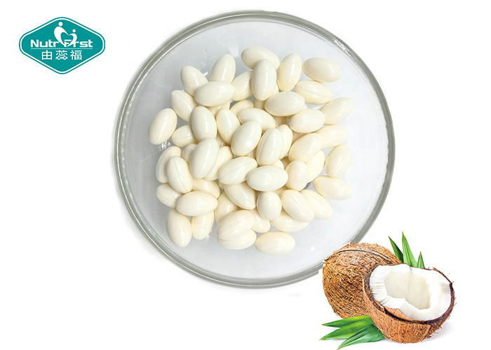 Nutrifirst Private Label Customize Formula Bulk Cold Pressed Virgin Coconut Oil Biotin Softgel for Skin Beauty