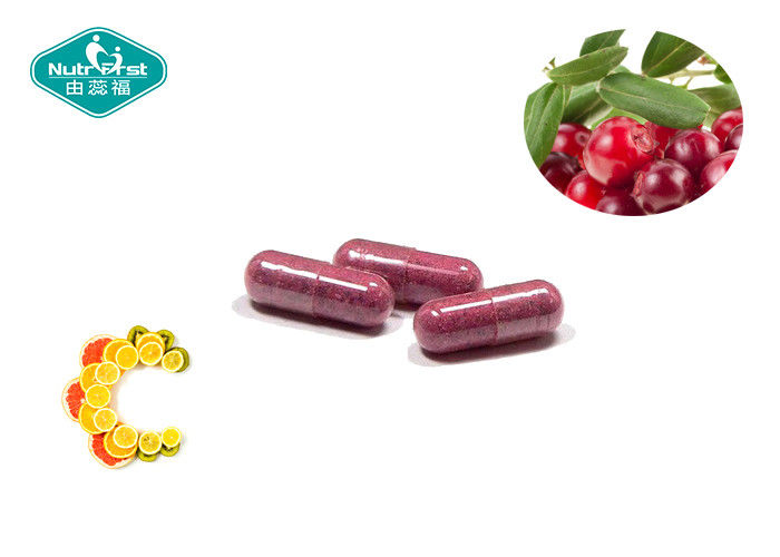 Private Label Nutrition Supplement Vitamin C  Cranberry Extract Capsules for Immune booster