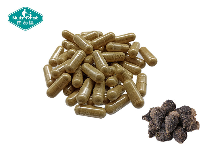 Men Health Supplements Black Maca Root Extract 0.6% Glucosinolates Capsules for Strength Stamina