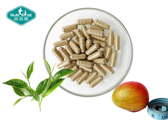 Transparent Natural Weight Loss Capsules Extract From African Mango And Green Tea